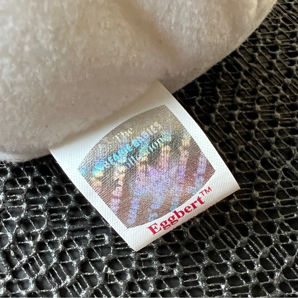 Vintage Ty Original Beanie Baby 1998 “Eggbert" Cracked Shell Yellow Chick 6” Tag - Picture 11 of 12